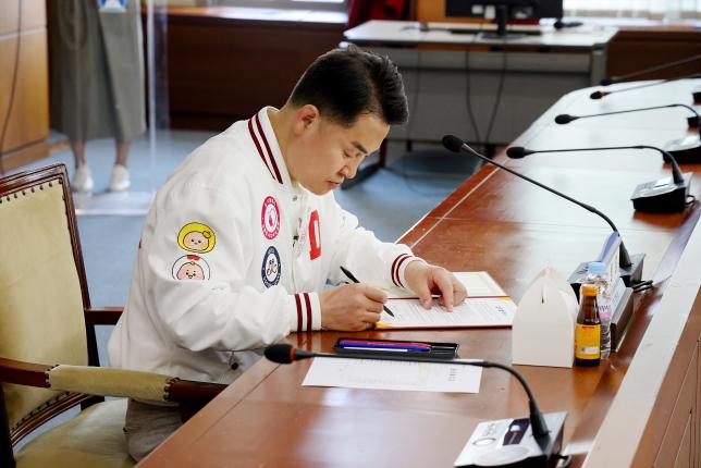 인권센터 업무 협약식 해당 이미지 입니다