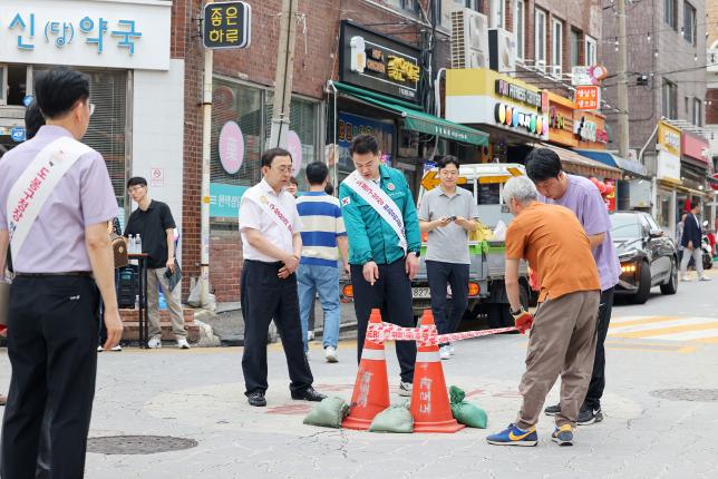 구청장과 함께하는 현장민원 상담(쌍문시장) 해당 이미지 입니다