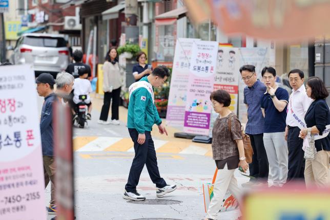 구청장과 함께하는 현장민원 상담(쌍문시장) 해당 이미지 입니다