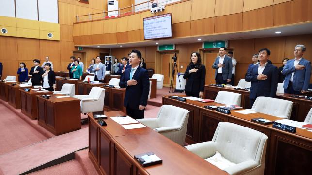 제345회 정례회 본회의 해당 이미지 입니다