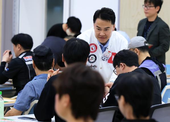 2025년 1차 배달 플랫폼종사자 안전교육  해당 이미지 입니다