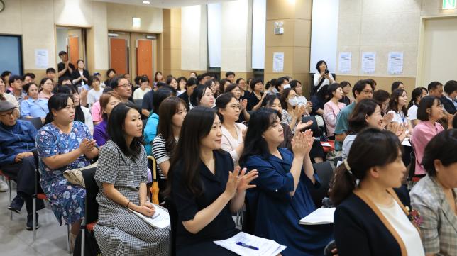도봉구 발달지연장애영유아 돌봄쳬계 성과공유회 해당 이미지 입니다