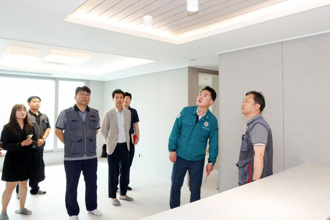 롯데캐슬 현장 점검 해당 이미지 입니다