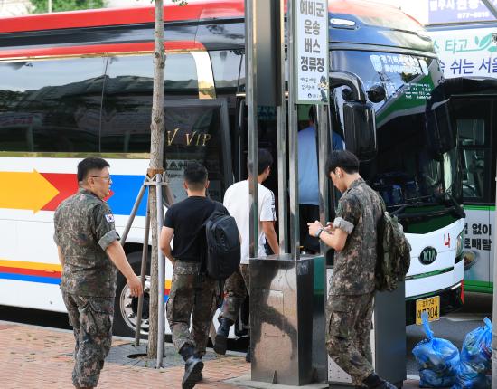 예비군 훈련 환송 해당 이미지 입니다
