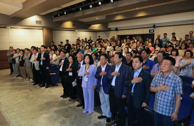 바르게살기운동 도봉구협의회 회장 이취임식 해당 이미지 입니다