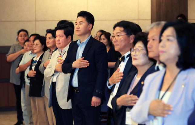 바르게살기운동 도봉구협의회 회장 이취임식 해당 이미지 입니다