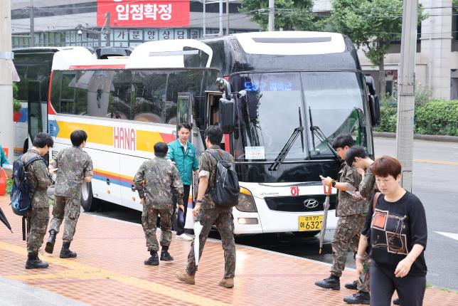 예비군 환송 해당 이미지 입니다