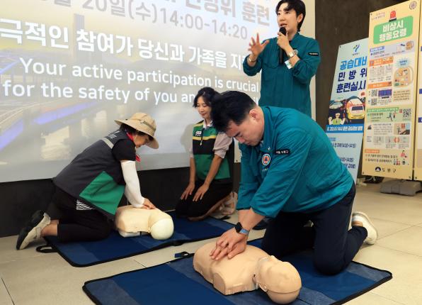 긴급차량 실제운행 훈련  해당 이미지 입니다