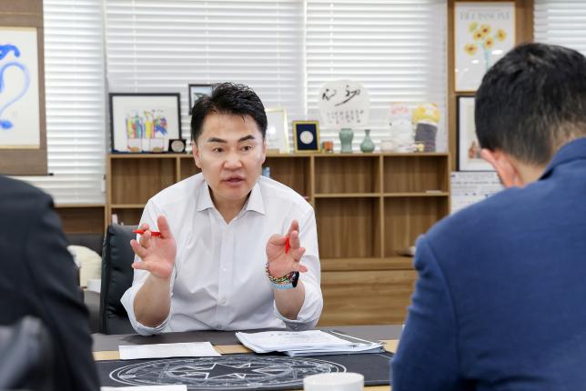 김재섭 국회의원 면담
