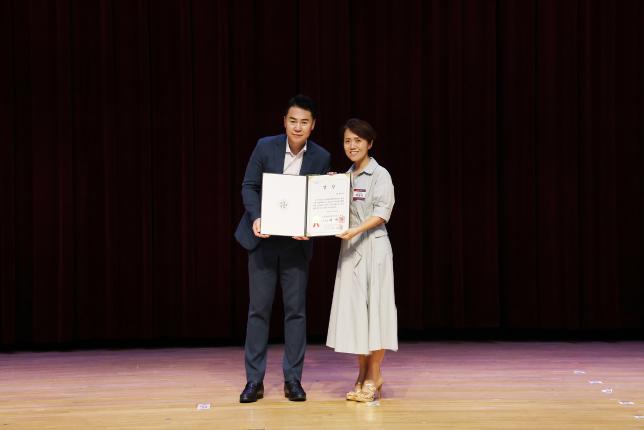 평화통일 서예공모전 시상식 해당 이미지 입니다