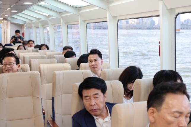한강버스 시승 행사