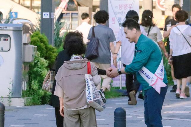 구청장과 함께하는 현장민원 상담(방학역 남부)