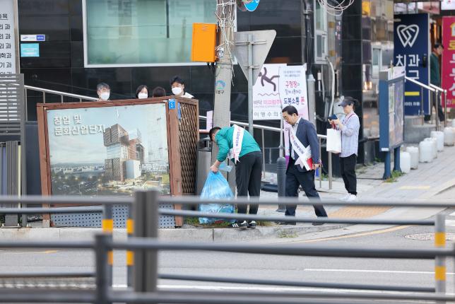 구청장과 함께하는 현장민원 상담(쌍문역 4번 출구)