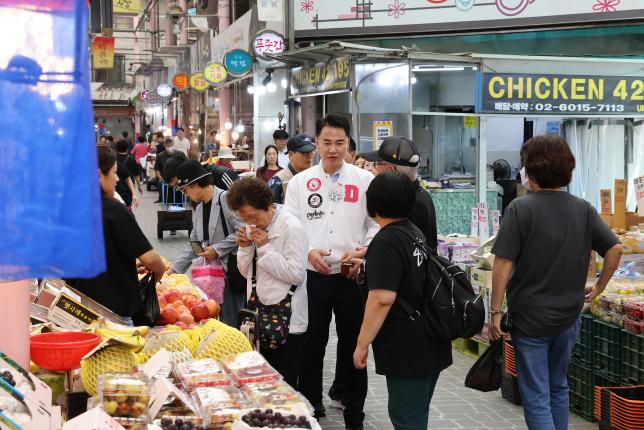 창동골목시장, 신창시장 방문