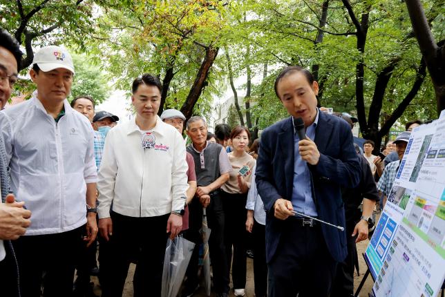 삼환도봉아파트 재건축단지 현장 방문