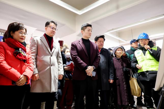 창동역 2번출구 에스컬레이터 개통식