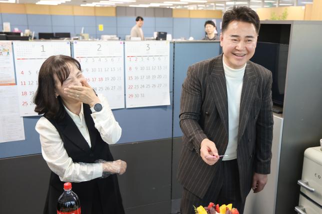 이달의 칭찬부서 격려 (교육지원과)