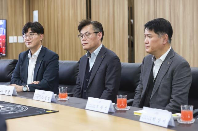 국민은행 부행장 차담회