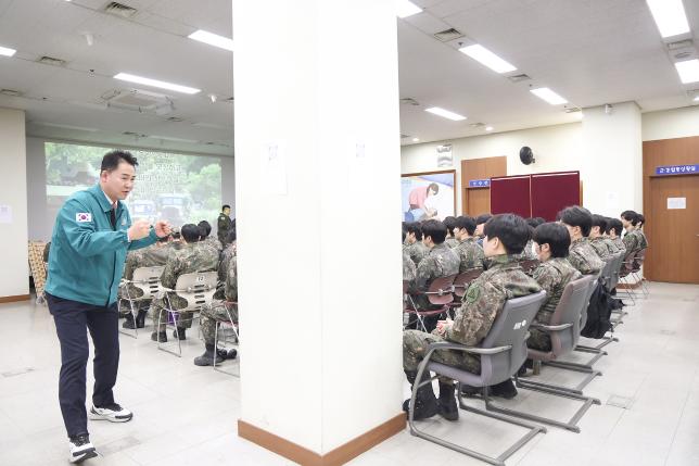 예비군 작계훈련 (지하1층 심폐소생술장)
