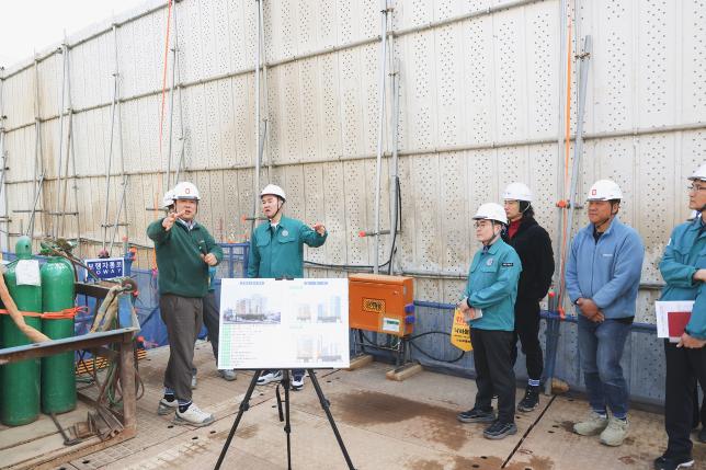 구청장의 안전한바퀴 해빙기 안전점검