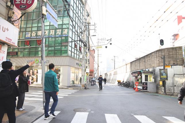 방학역 CCTV, 노점상 점검