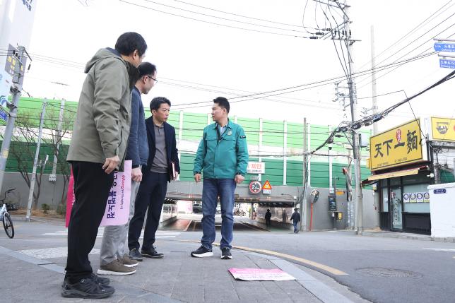 방학역 CCTV, 노점상 점검