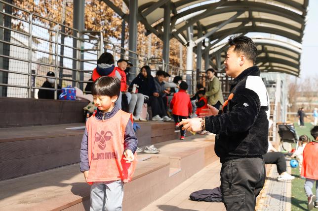 유아축구교실 연습 방문