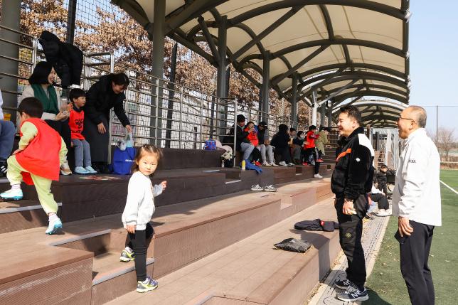 유아축구교실 연습 방문