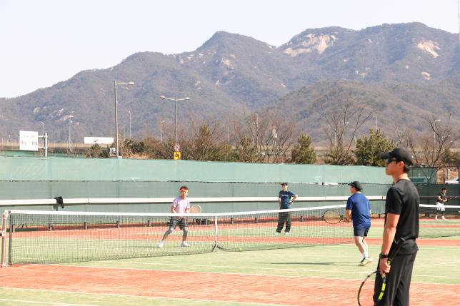 테니스협회 친선경기