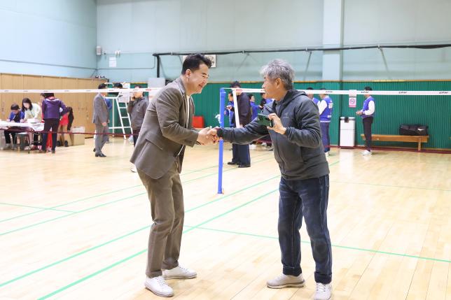 신창 배드민턴클럽 회장 이취임식