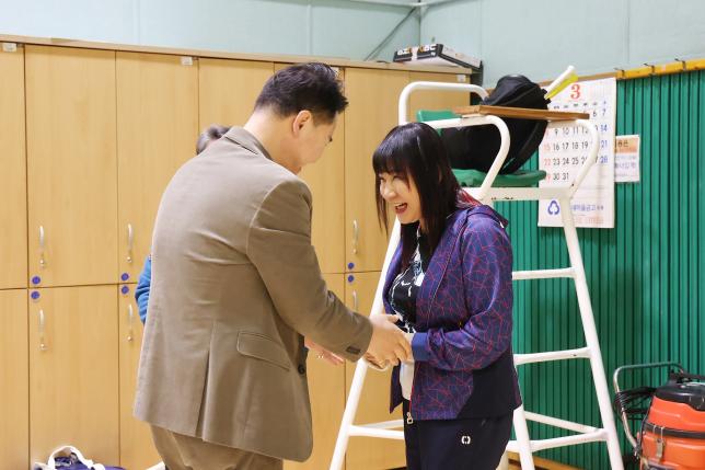 신창 배드민턴클럽 회장 이취임식