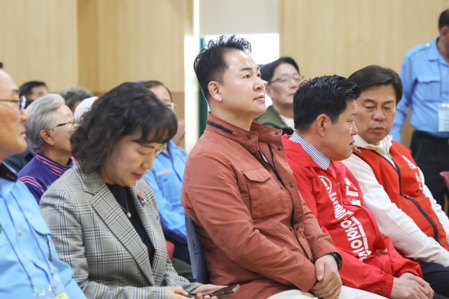 모범운전자회 어르신 나들이 기념식