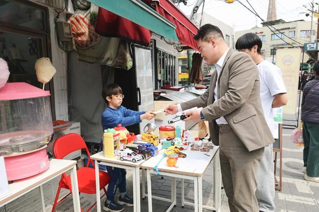 백운시장 플리마켓